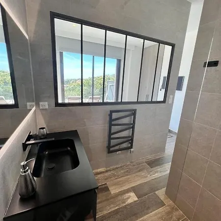 Vue « golf St Tropez » Willa